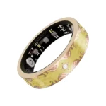 V10 Enamel Smart Ring - Retro Jewelry Health Tracker with Heart Rate, Sleep & Remote Camera - Image 15