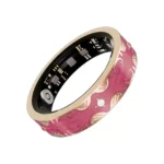 V10 Enamel Smart Ring - Retro Jewelry Health Tracker with Heart Rate, Sleep & Remote Camera - Image 7
