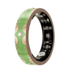 V10 Enamel Smart Ring - Retro Jewelry Health Tracker with Heart Rate, Sleep & Remote Camera - Image 5
