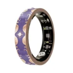 V10 Enamel Smart Ring - Retro Jewelry Health Tracker with Heart Rate, Sleep & Remote Camera - Image 13
