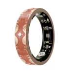 V10 Enamel Smart Ring - Retro Jewelry Health Tracker with Heart Rate, Sleep & Remote Camera - Image 9