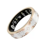 V10 Enamel Smart Ring - Retro Jewelry Health Tracker with Heart Rate, Sleep & Remote Camera - Image 16