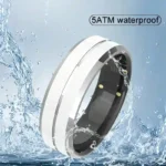 Da Rings Titanium Smart Ring - Ultra-Light Health Tracker with Blood Pressure & 128 Sports Modes - Image 3