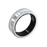 Moissanite Smart Ring - Luxury Health Tracker with Heart Rate, Sleep & Remote Photo Control