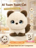 AI Tuan Tuan Cat - Interactive Smart Plush Toy & Emotional Companion - Image 4