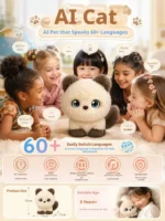 AI Tuan Tuan Cat - Interactive Smart Plush Toy & Emotional Companion - Image 3