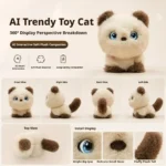 AI Tuan Tuan Cat - Interactive Smart Plush Toy & Emotional Companion - Image 13
