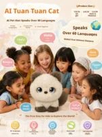 AI Tuan Tuan Cat - Interactive Smart Plush Toy & Emotional Companion - Image 10