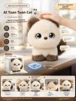 AI Tuan Tuan Cat - Interactive Smart Plush Toy & Emotional Companion - Image 7