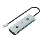 V172 12-in-1 USB-C AI Docking Station - Dual Display Hub with Voice Assistant & 100W PD