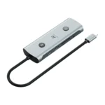 V172 12-in-1 USB-C AI Docking Station - Dual Display Hub with Voice Assistant & 100W PD - Image 4