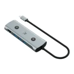 V172 12-in-1 USB-C AI Docking Station - Dual Display Hub with Voice Assistant & 100W PD - Image 3