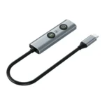 V294 AI USB-C Docking Station (5-in-1) - Portable Hub with Voice Transcription & One-Click AI Assistant - Image 2