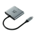 V77L 5-in-1 USB-C Hub - 4K@60Hz HDMI Adapter with PD 3.0 & USB 3.0 for AR Glasses - Image 2